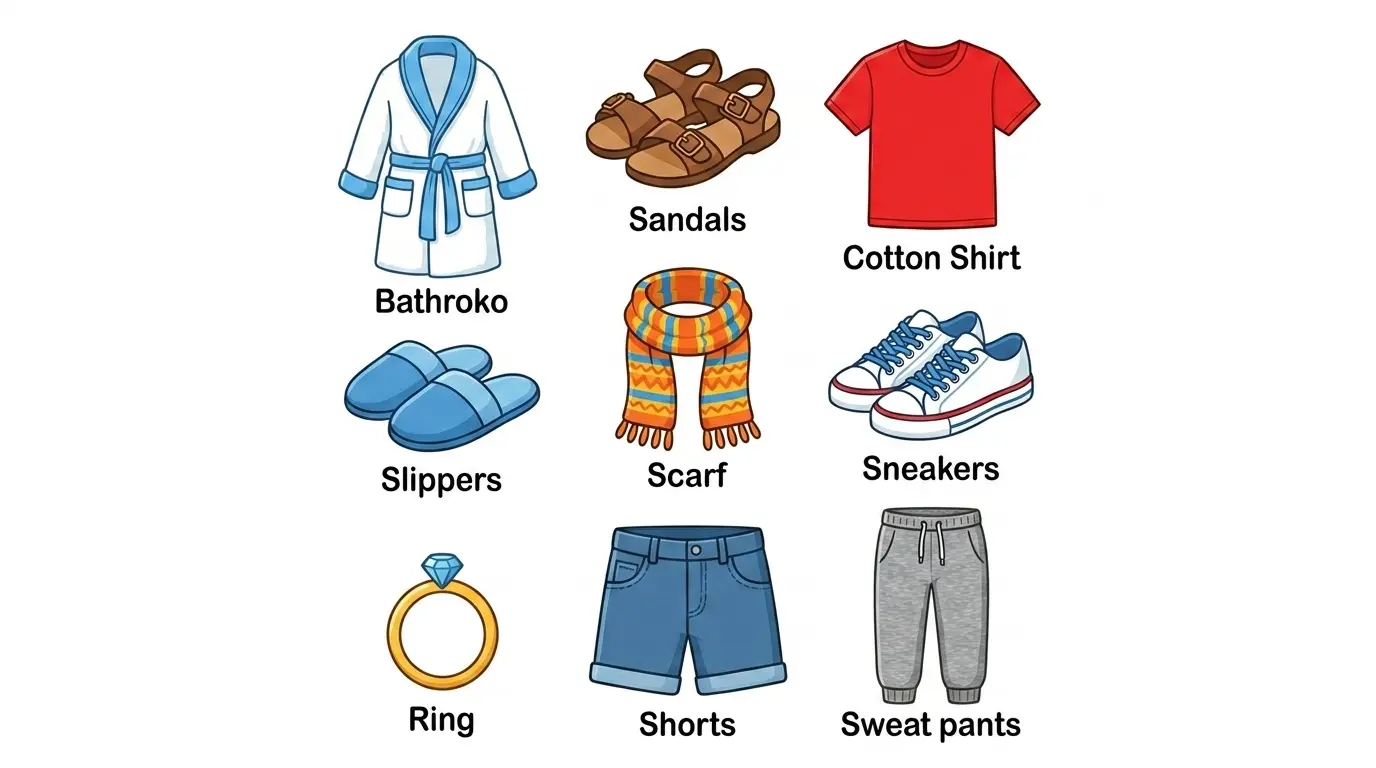 Clothing Vocabulary