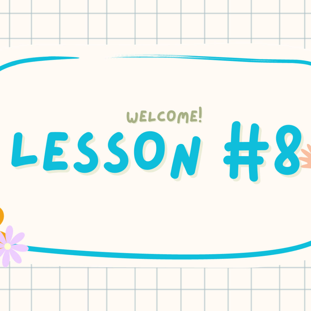 Lesson 8 1 1