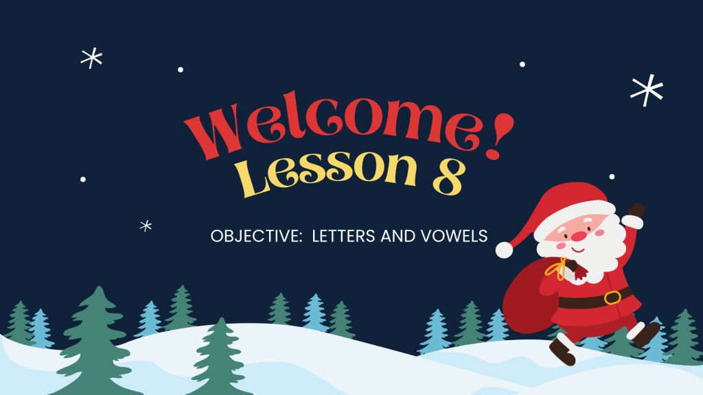 Lesson 8