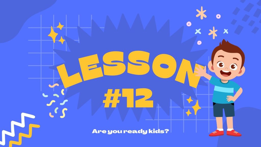 Lesson 12