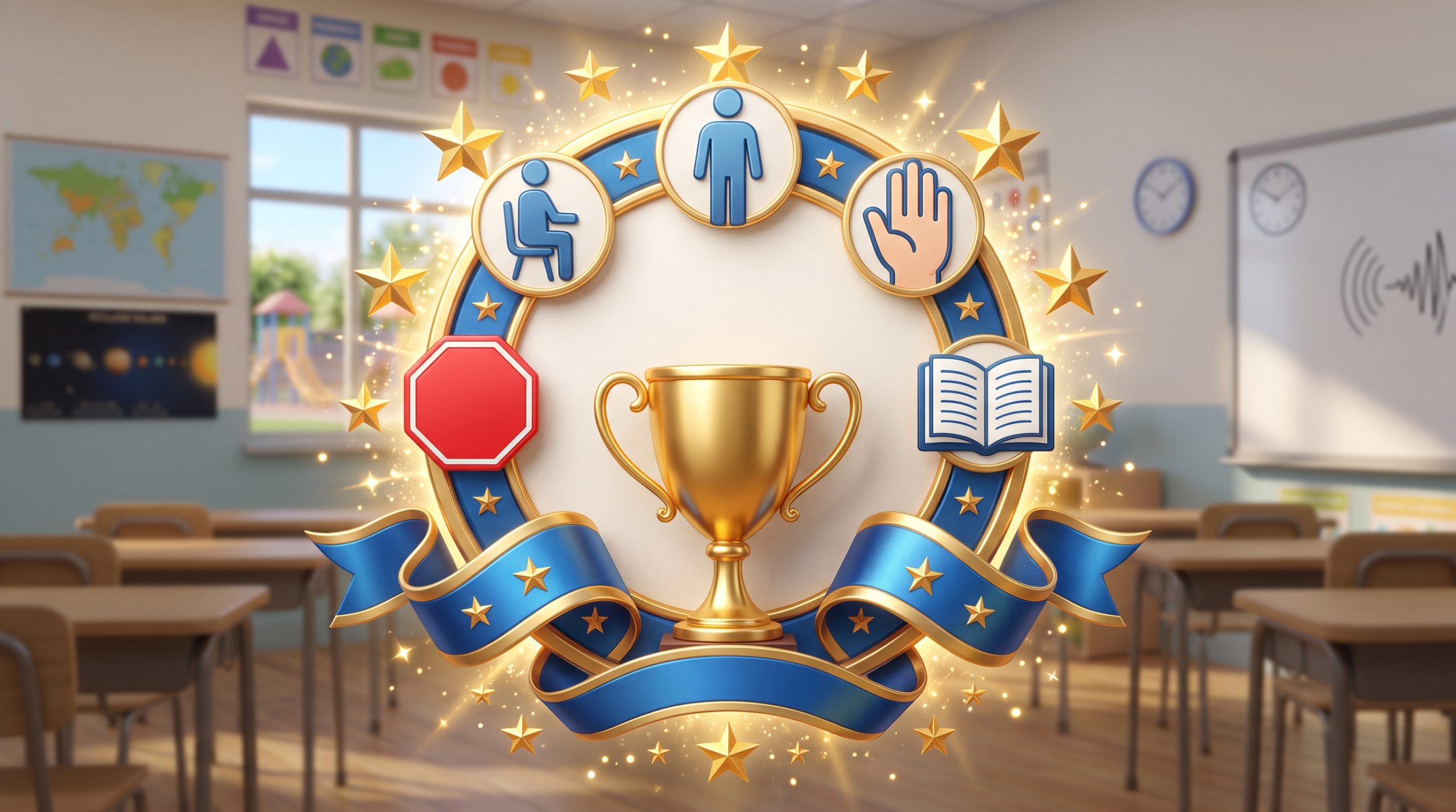 LESSON 56: STAND UP – SIT DOWN – IMPERATIVE SENTENCES 6 Imperative Master badge